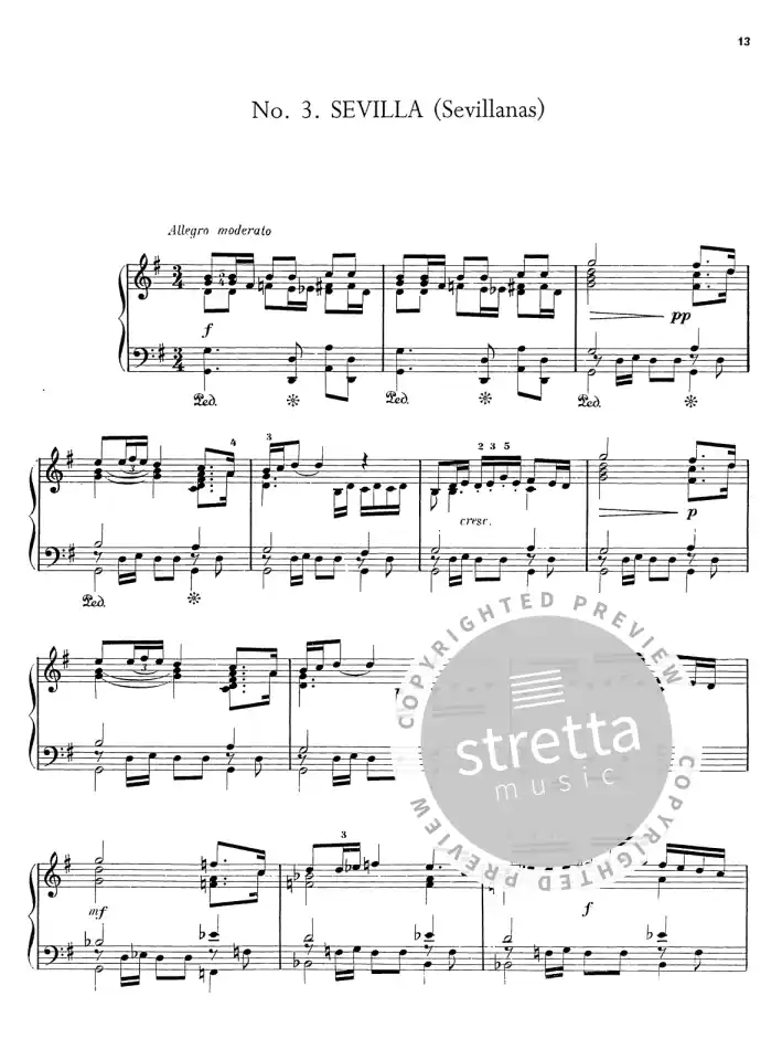 I. Albéniz: Suite Española op. 47, Klav (2)