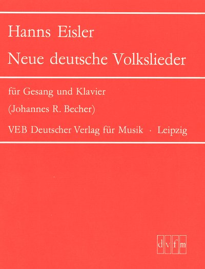 H. Eisler: Neue deutsche Volkslieder, GesKlav