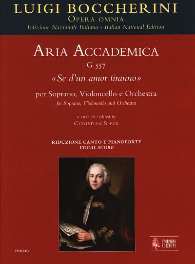 L. Boccherini: Aria Accademica G 557 «Se d'un amor, GesSKlav