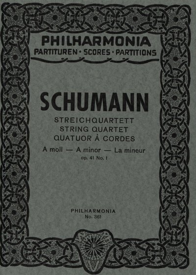 R. Schumann: Streichquartett op. 41/3 