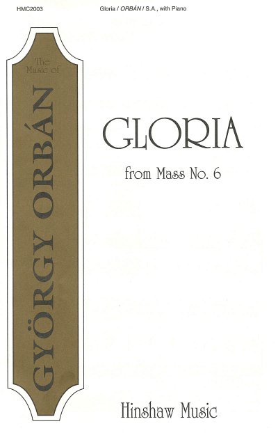 G. Orbán: Gloria (From Mass #6) (Chpa)