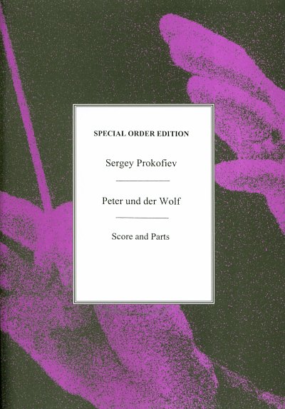 S. Prokofjew: Peter und der Wolf op. 67, MelCKlav (Pa+St)