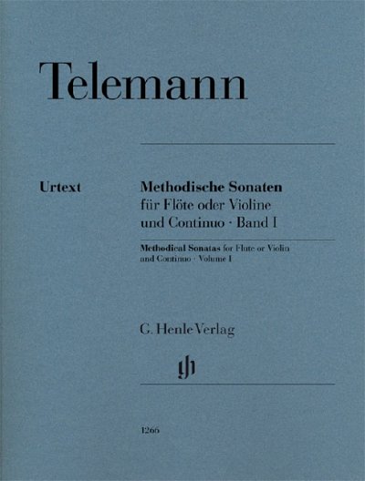 G.P. Telemann: Methodische Sonaten I, Fl/VlBc (Pa+St)
