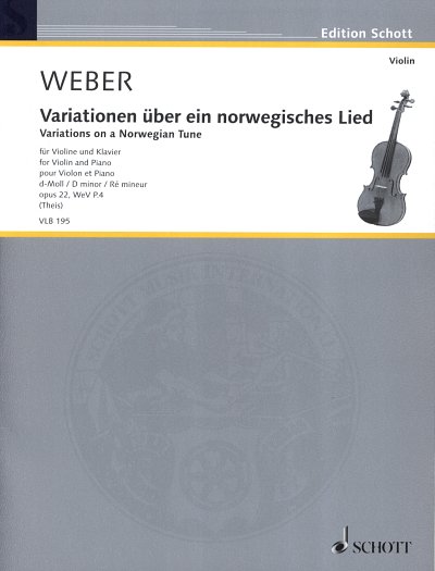 C.M. von Weber: Variations on a norwegian tune, op. 22