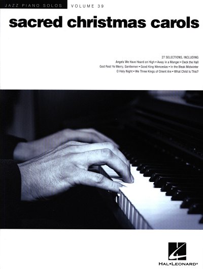 Jazz Piano Solos 39: Sacred Christmas Carols, Klav