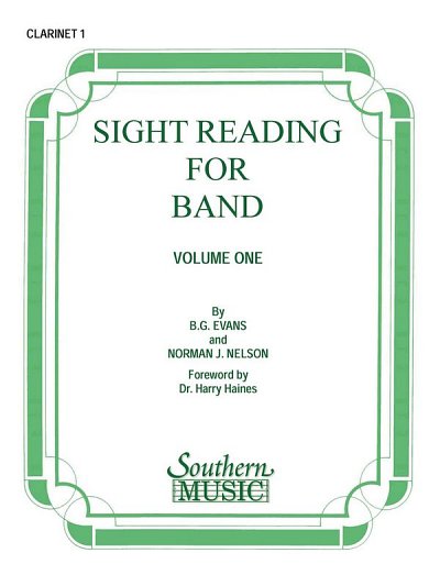 Sight Reading for Band, Book 1, Blaso