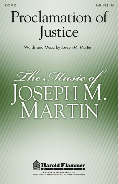 J. Martin: Proclamation of Justice, GchKlav (Chpa)