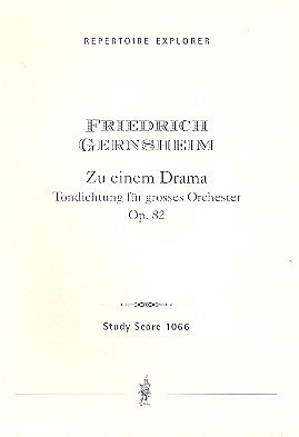 Zu einem Drama op.82 für Orchester, Sinfo (Stp)