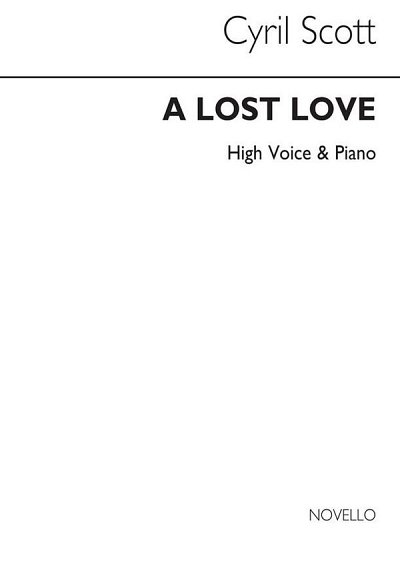 C. Scott: A Lost Love Op62 No.1 (Key-a Flat), GesHKlav