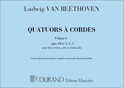 L. van Beethoven: Quatuors 1
