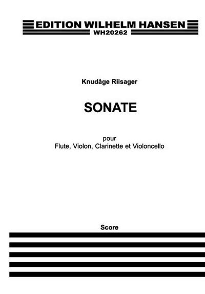 K. Riisager: Sonata, Kamens