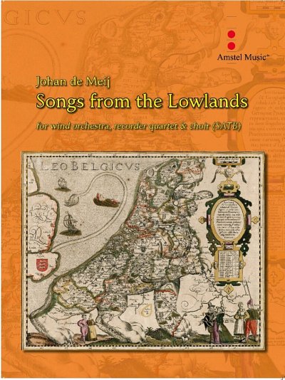 J. de Meij: Songs from the Lowlands, 4BlfBlaso;Gc (Pa+St)