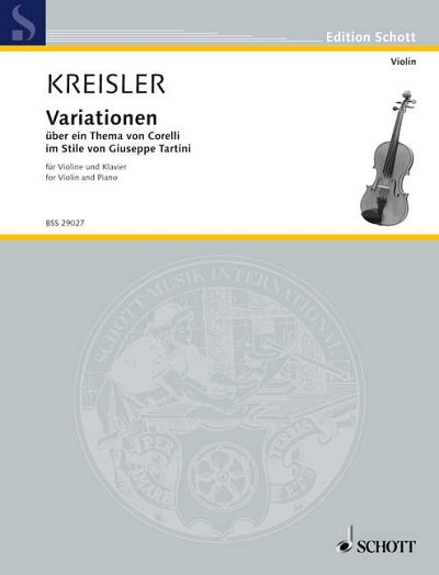 F. Kreisler: Variations on a theme by Corelli F major