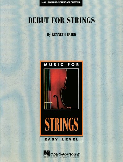 K. Baird: Debut for Strings, StrOrch (Pa+St)