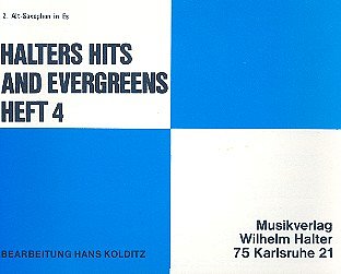 H. Kolditz: Halters Hits and Evergreen, Varblaso;Key (ASax2)
