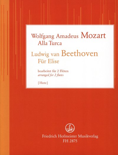 L. v. Beethoven: Fuer Elise & Alla Turca, 2Fl (Sppart)