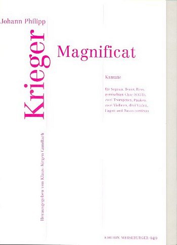 J.P. Krieger: Magnificat (Part.)