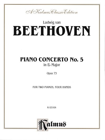 L. v. Beethoven: Piano Concerto No. 5 in E-Flat, Op. 7, Klav