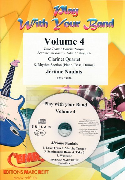 J. Naulais: Play With Your Band Volume 4 (+CD)