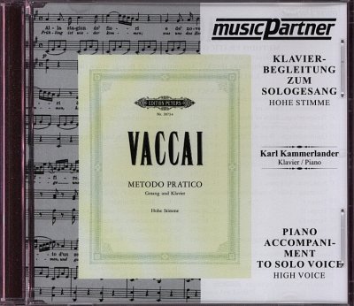 N. Vaccai: Metodo pratico di Canto Italiano -, GesHKlav (CD)