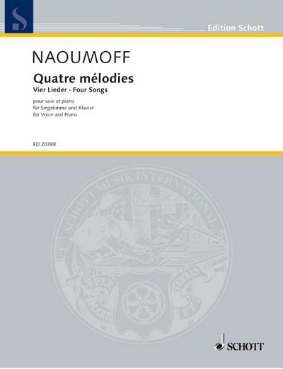 DL: E. Naoumoff: Vier Lieder, GesKlav