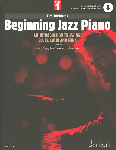 T. Richards: Beginning Jazz Piano 1, Klav (+OnlAu)
