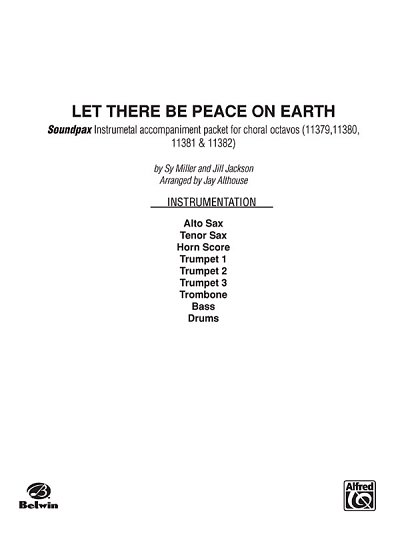Let There Be Peace on Earth (Stsatz)