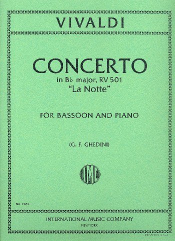 A. Vivaldi: Concerto B-Dur Op 45/8 Rv 501 Pv 401 (La Notte)