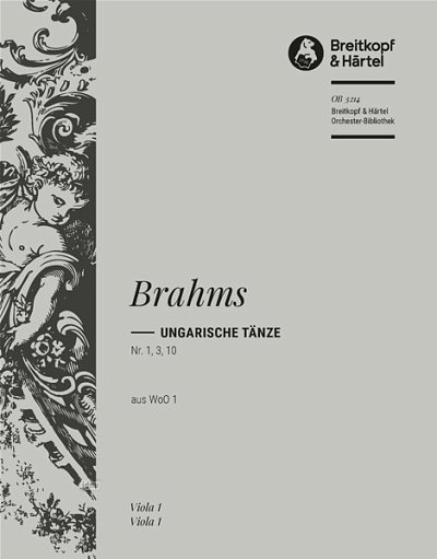 J. Brahms: Ungarische Taenze Nr. 1, 3 und 10, Sinfo (Vla)