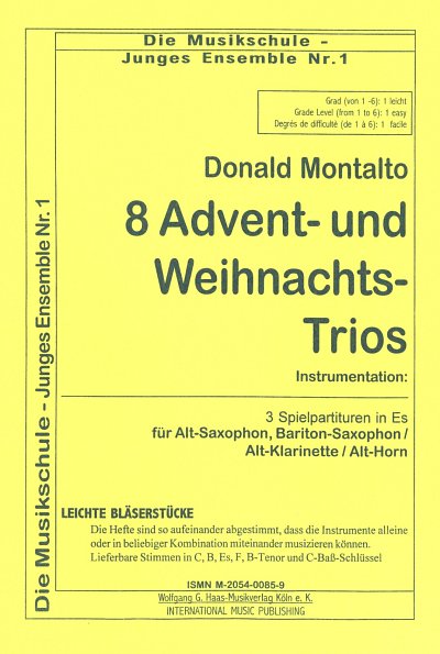 8 Advents + Weihnachtstrios Young Band 1