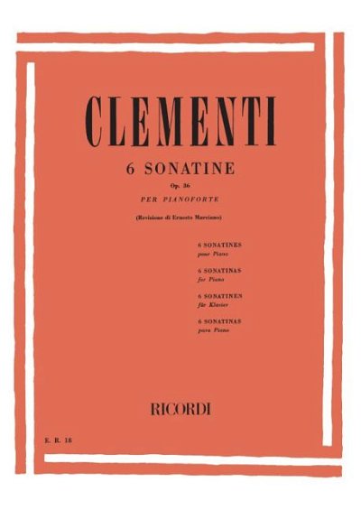 M. Clementi: 6 Sonatine Op. 36, Klav