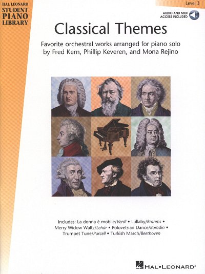 HLSPL Classical Themes - Level 3 (Piano Book/Audio)