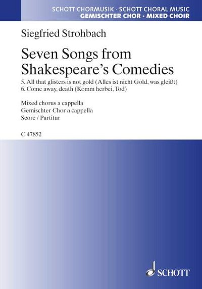 DL: S. Strohbach: Seven Songs from Shakespeare's Co, GCh4 (C