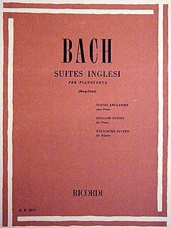 J.S. Bach: Suites Inglesi, Klav