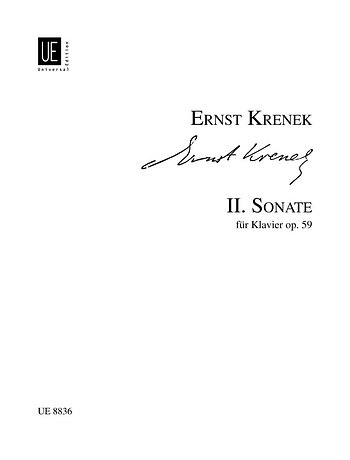 E. Krenek: Sonate Nr. 2 op. 59 