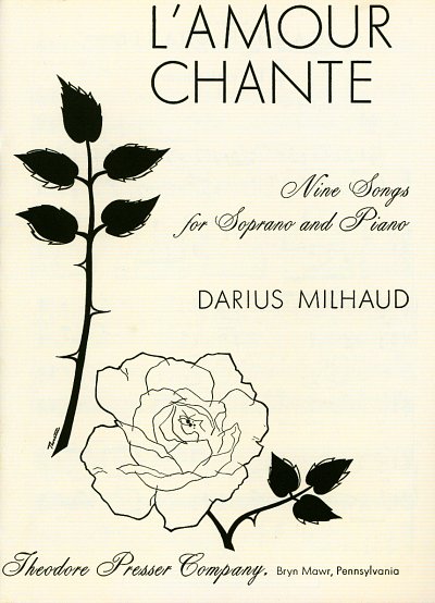 D. Milhaud: L'Amour Chante