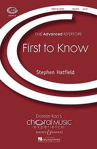 S. Hatfield: First to Know