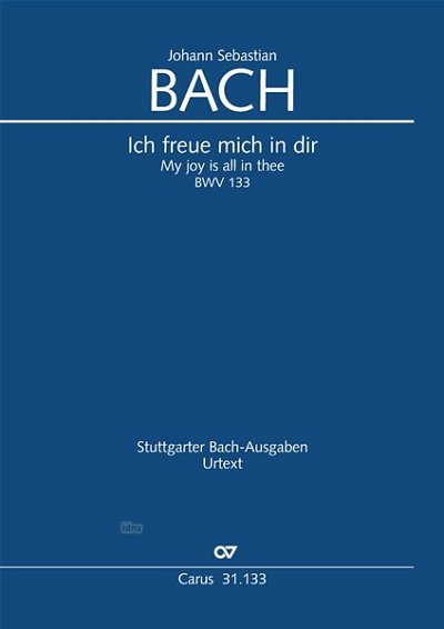 DL: J.S. Bach: Ich freue mich in dir BWV 133 (1724) (Part.)