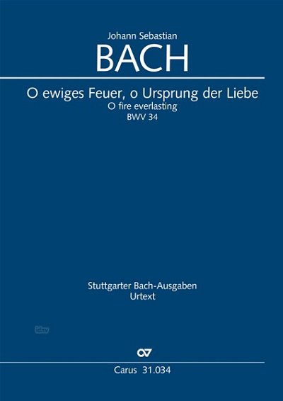 DL: J.S. Bach: O ewiges Feuer, o Ursprung der Liebe D-Du (Pa