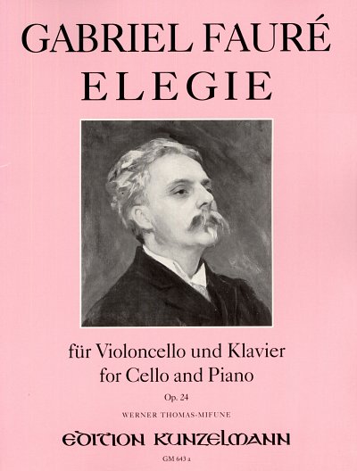 G. Fauré: Elegie für Violoncello und Klav, VcKlav (KlavpaSt)