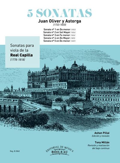 Oliver Y Astorga, J., 5 Sonatas (O. Astorga)