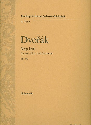 A. Dvorak: Requiem op. 89, 4GesGchOrch (VC)
