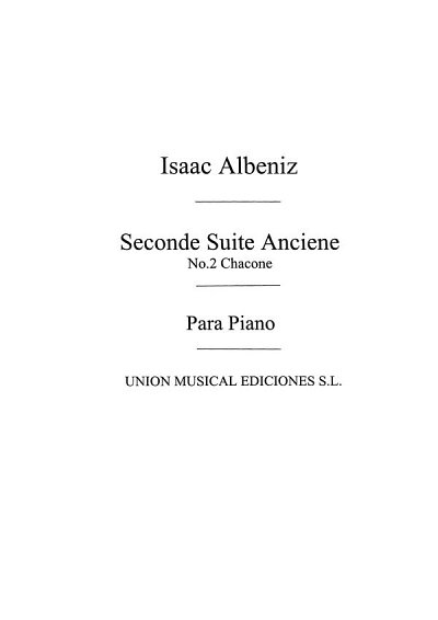I. Albéniz: Chaconne From Segunda Suite Ancienne Op.64