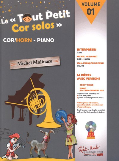 M. Molinaro: Les tout petit cor solos 1, HrnKlav (KlavpaSt)