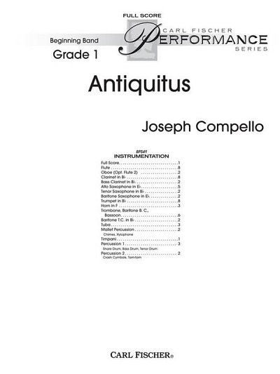 J. Compello: Antiquitus, Blaso (Part.)