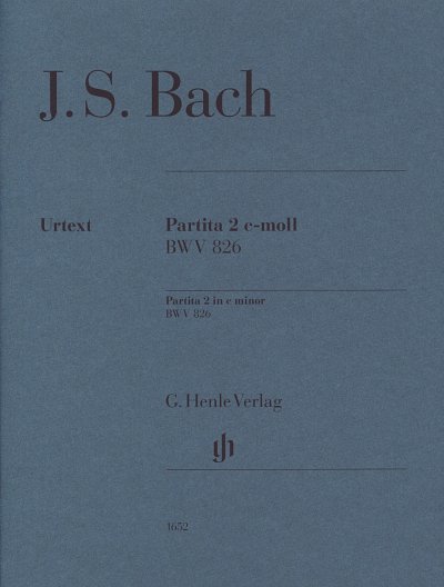 J.S. Bach: Partita 2 c-moll BWV 826, Klav/Cemb
