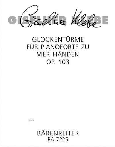 G. Klebe: Glockentürme op. 103, Klav4m (Sppa)