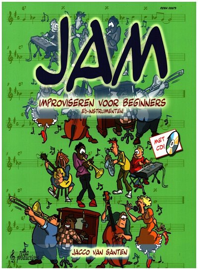 Jam: Improviseren voor beginners (Bu+CD)