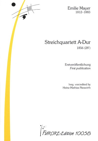 E. Mayer: Streichquartett A-Dur (Pa+St)