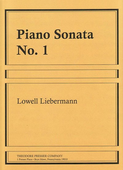 L. Liebermann: Piano Sonata No.1